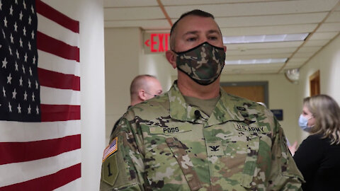 Fort McCoy's garrison commander reflects on being first Soldier to receive COVID-19 vaccination