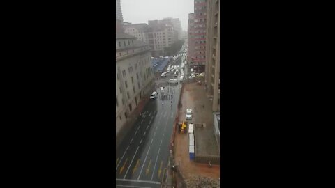SOUTH AFRICA - Johannesburg - Taxi Protest (Z2y)