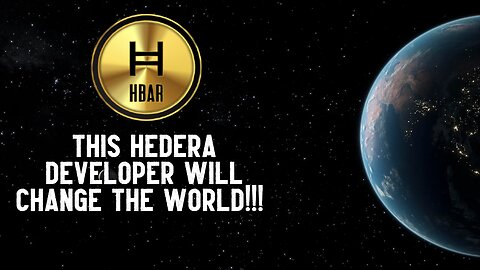 This Hedera Developer Will CHANGE THE WORLD!!!