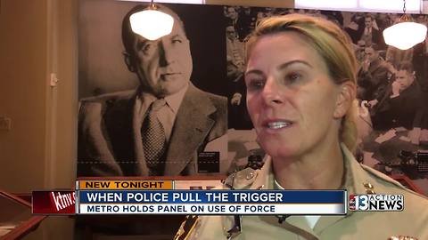 Las Vegas police discuss their use of deadly force policy