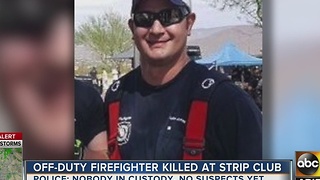 Fellow firefighters remember 12-year veteran killed after fight at strip club