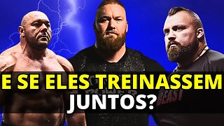 Eddie Hall, Hafthor Bjornsson e Ivan Makarov TREINANDO JUNTOS? #cortes