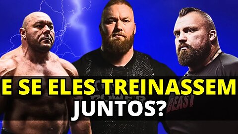 Eddie Hall, Hafthor Bjornsson e Ivan Makarov TREINANDO JUNTOS? #cortes