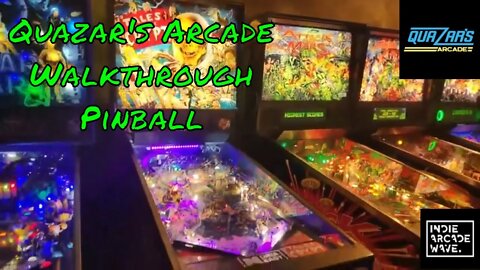 Quazars Arcade Walkthrough Pinball Side With Indie Arcade Wave