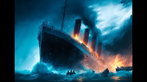 How deep is th Titanic shipwreck?