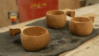 Making Some Wooden Cups!