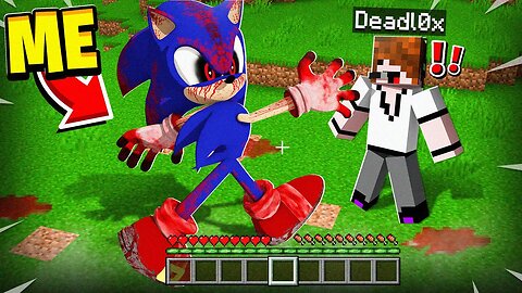 Trolling As SONIC.EXE In Minecraft