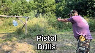 Shooting Pistol Drills W/ Therapy Range
