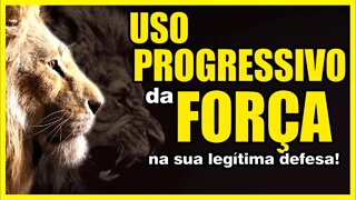 Do MEDO à INCAPACITAÇÃO. Uso progressivo de força.