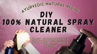 DIY Natural All Purpose Cleaning Spray #Natural #Biohacking #Recipe