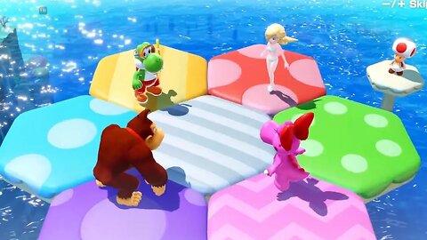 🎮 Mario Party Superstars 🏊‍♂️ Swimwear 🦕 Yoshi vs 👸 Rosalina vs 🦍 DK vs 🐥 Birdo 👙
