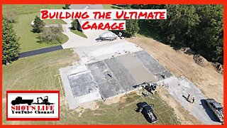 Building The Ultimate Garage | EPS 11 | Pouring Bay 3 & Front Porch, Ripping Out Stairs | Shots Life
