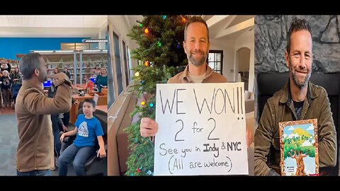 True Culture Warrior KIRK CAMERON Gets A Victory w/ Public Library Book Reading to 2,500 People