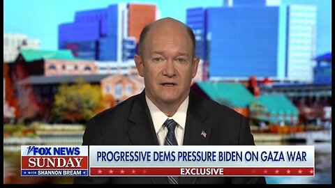 Sen Chris Coons: Pro Hamas Democrats Haven't Won