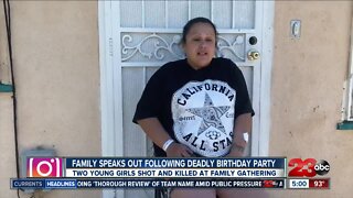 Family responds after birthday party shooting kills two