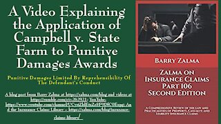 A Video Explaining the Application of Campbell v. State Farm to Punitive Damages Awards