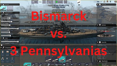 Bismarck vs. 3 Pennsylvanias