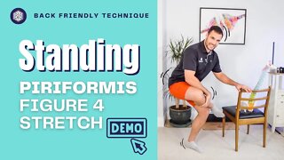 How To Do The Figure 4 Piriformis Stretch For Sciatica & Back Pain