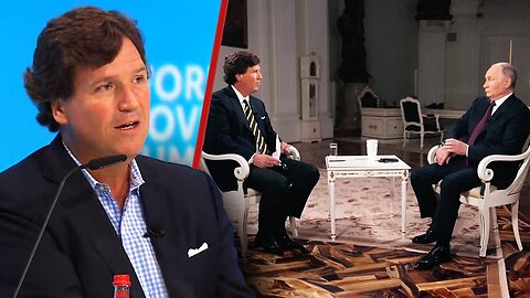 Tucker Carlson's First Discussion Since Putin Interview | World Government Summit 2024