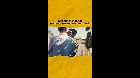 @andre3000 Being famous sucks. Do you want to be famous? #andre3000 🎥 @gq