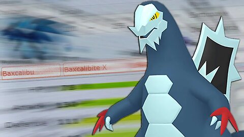 HOW IS BAXCALIBUR NOT WINNING EVERY POKEMON BATTLE