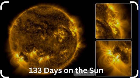 133 Day's OnThe SuN | NASA latest vedio|AIM Pharma|2023