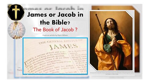The Mystery of the Biblical Book of James or Jacob? w/ @shamounian