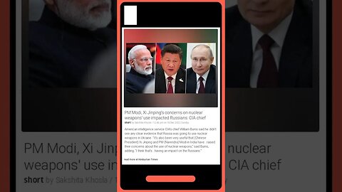 Latest Report CIA Chief Reveals How PM Modi & Xi Jinping's Worries on Nuclear Weapons Changed Russia