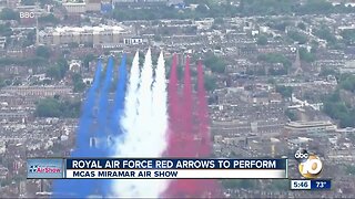 Red Arrows make US appearance