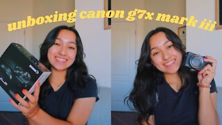 Unboxing Canon G7x Mark iii