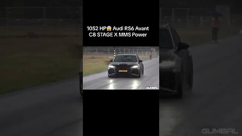 Unleashing the Beast 1052HP Audi RS6 Avant C8 #viralvideo #audi #rs6 #viral #1000hp #automobile