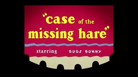 1942, 12-12, Merrie Melodies, Case of the Missing Hare