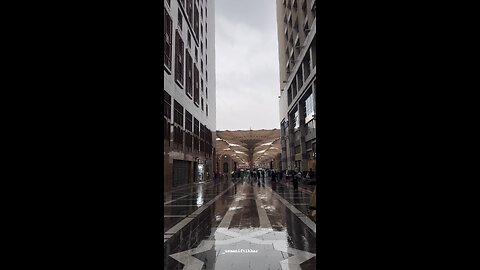 Rain in Madina in Ramadan (2024) #subhanallah