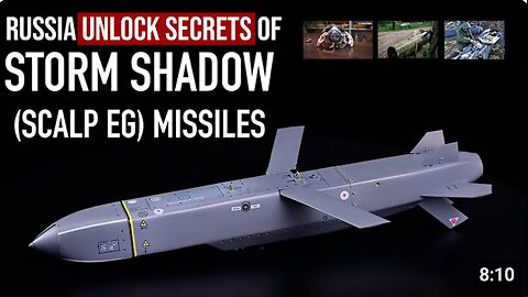 After ATACMS Missile, Russia Unlock Secrets of Cutting-Edge Storm Shadow Scalp Missile.