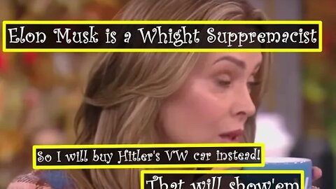 Alyssa Milano ditches Tesla saying Elon Musk is a white supremacist, so she buys Hitler's VW instead