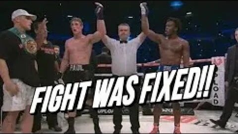 KSI VS LOGAN PAUL FIGHT RESULT RIGGED - WHAT A JOKE (Aug 25, 2018)