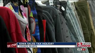 Iowa sales tax holiday begins
