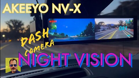 AKEEYO NV-X NIGHT VISION DASH CAMERA