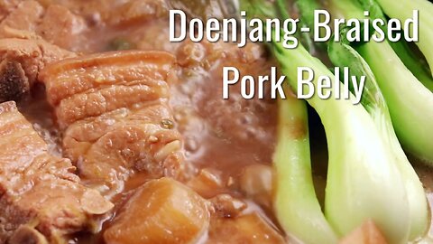 Keto Doenjang Braised Pork Belly | Savory Low-Carb Delight