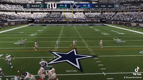 Nice Slant For The Touchdown! Madden 21