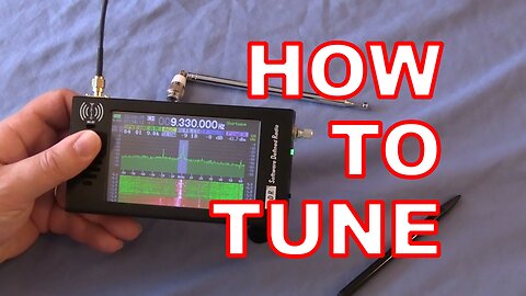 HOW DO YOU TUNE THIS? Software Defined Radio SDR Radio Receiver FM/AM/LW/MW/SW/AIR-Band DSP