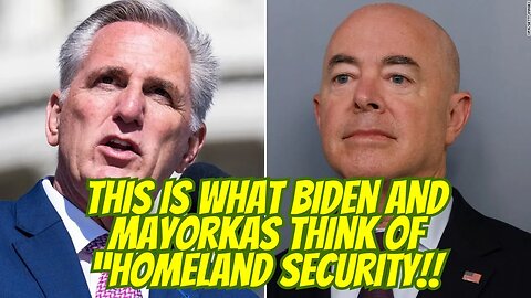 This is what Biden, and Mayorkas think of “homeland security!” I guess it’s just DIY now