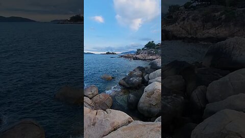 Hon Chong Beach | Nha Trang Vietnam 🇻🇳 #shorts #nhatrang #beachlife #expat #beach #sunset #rocks