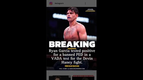 Ryan Garcia test results are in