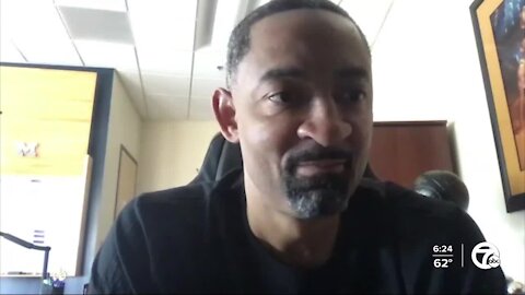 Michigan's Juwan Howard hopes to play for four weeks in Indy
