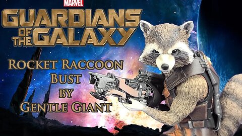 Marvel Guardians of the Galaxy Rocket Raccoon Bust by Gentle Giant