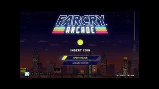 Techno warriors tv plays Far cry 5 arcade