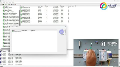 KEPServerEX with WIN-IO-4AOMV & WIN-IO-4DDAM Modbus RS485 IO Cards via ZLAN5143D Modbus Gateway |