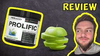 PEScience Prolific Pre Workout Green Apple Review