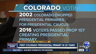 Colorado changing from Presidential caucasus to primaries